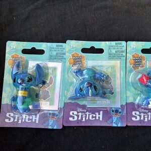 Disney Stitch Figures with Bonus Card